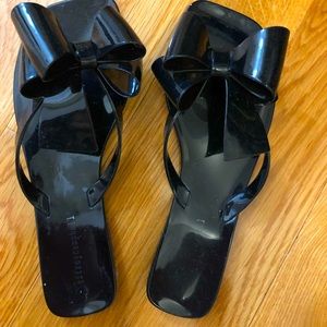 Jeffrey Campbell bow flip flops